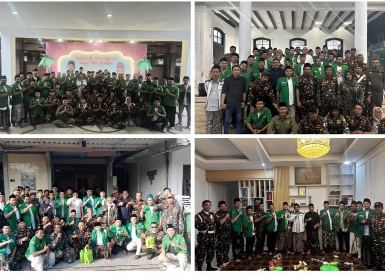 Lestarikan Tradisi Syawal Idulfitri, GP Ansor Gresik Gelar Silaturahim dan Sowan kepada Ulama-Umara