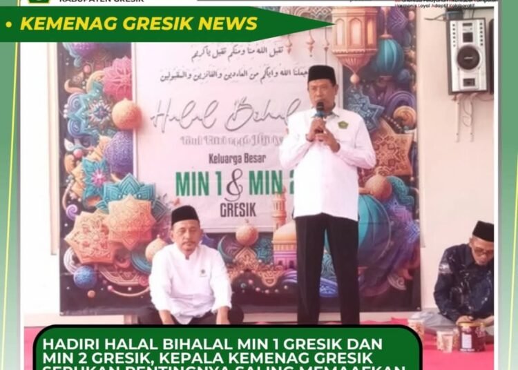 Kepala Kemenag Gresik Serukan Pentingnya Saling Memaafkan, Pererat Silaturahmi dan Kebersamaan