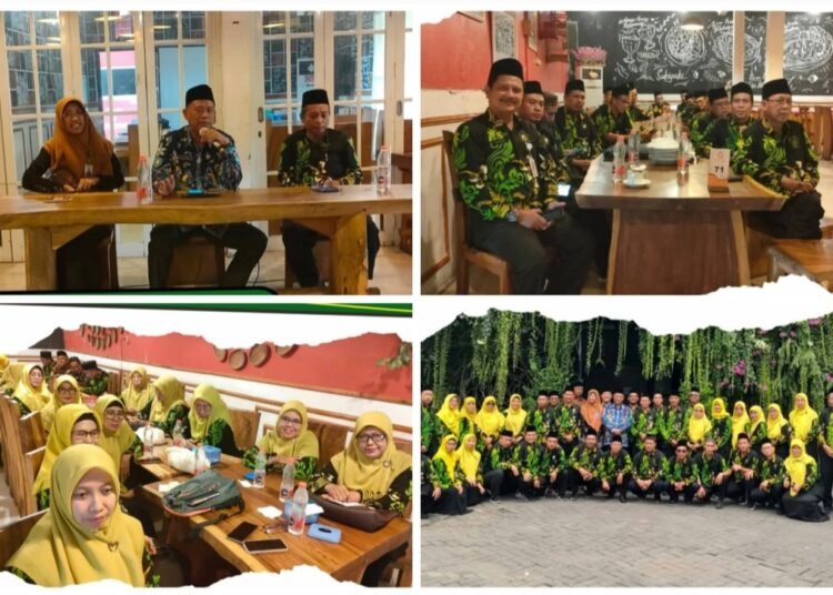 Halalbihalal Pengawas Madrasah, Kepala Kemenag Gresik Sosialisasikan Gerakan Penanaman 1 Juta Pohon Matoa