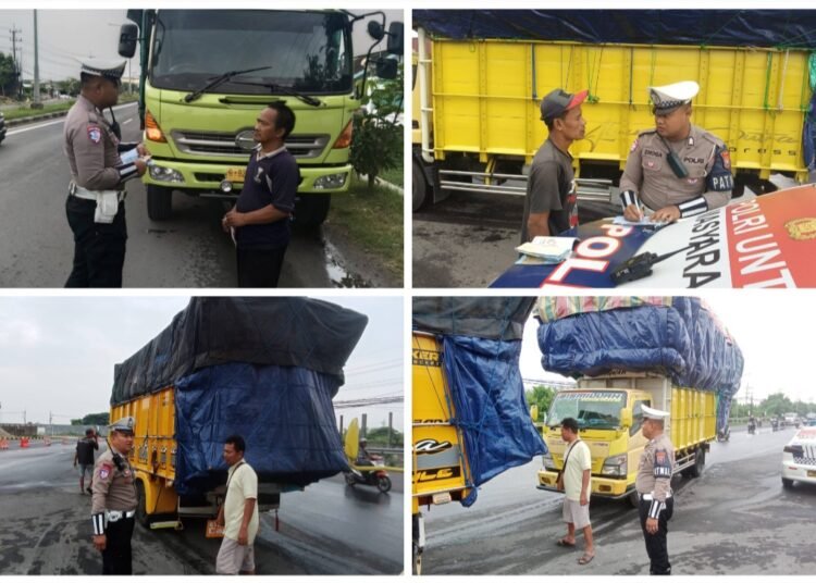 Tegas !! Satlantas Polres Gresik Gelar Operasi Penertiban di Jalan Raya Tekan Angka Kecelakaan Lalu Lintas