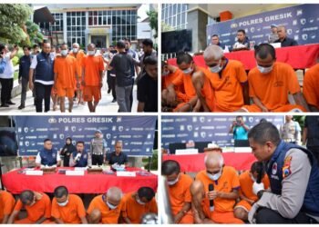 Tim Giri Tangguh Polres Gresik Berhasil Selamatkan Ratusan Warga dari Bahaya Narkoba