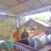 Babinsa Bersama Kades Kebonagung Tak Kenal Lelah Dampingi Serapan Gabah Petani