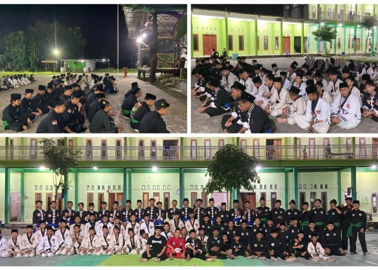Halalbihalal Ratusan Pendekar Pagar Nusa dan Kera Sakti, Gus Zen: Perbedaan adalah Kesatuan Hanya di PP Modern Al Miftah