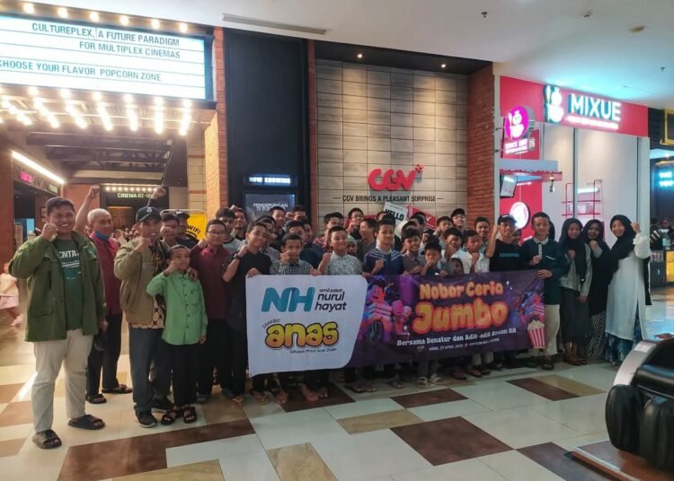 NH Ajak Anak-anak Yatim Nobar Film Jumbo: Mengisahkan “Kesetiakawanan dan Cinta kepada Orang Tua”