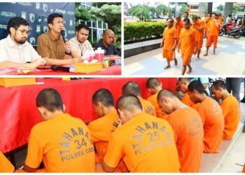Catatan Keberhasilan Satreskrim Polres Gresik Selama April 2025: Ungkap 15 Kasus Kriminal dan Amankan 22 Tersangka