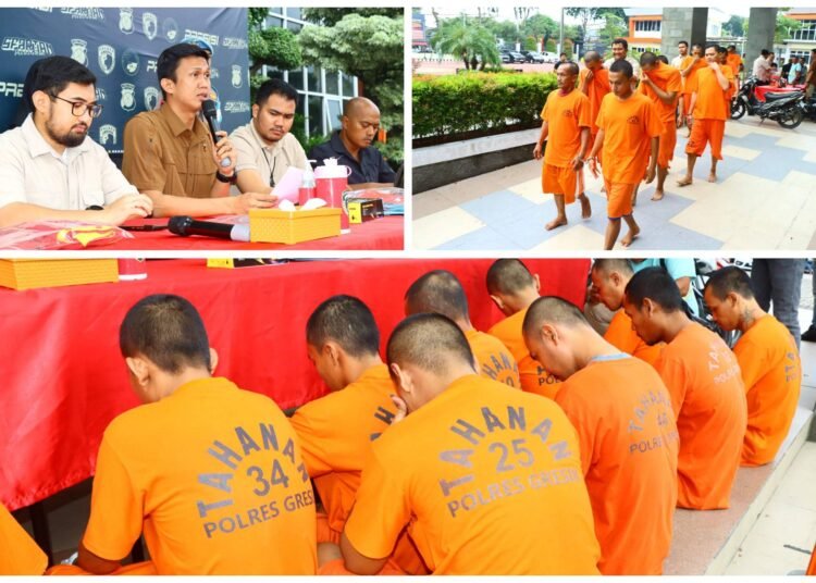 Catatan Keberhasilan Satreskrim Polres Gresik Selama April 2025: Ungkap 15 Kasus Kriminal dan Amankan 22 Tersangka