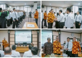 17 Jurusita Pajak Daerah Dilantik, Plt. Bupati Gresik dr. H. Asluchul Alif Tekankan Pentingnya Sentuhan Humanis dan Sisi Kemanusiaan