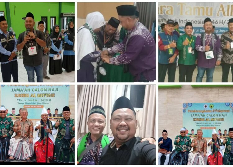 Bupati Gus Yani Tunaikan Tugas Mulia Dampingi 380 Jemaah Haji Gresik Kloter 21 Berangkat Menuju Tanah Suci
