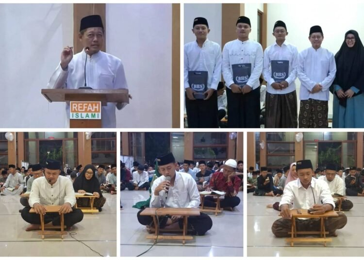 Tangis Haru Iringi Setor Khatam Hafalan Al-Qur’an Santri ke-79, 80 dan 81 di Masjid Refah Islami