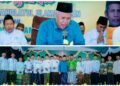 Ribuan Warga NU Wotan Panceng Khidmat Ikuti Lailatul Ijtima’ Bareng KH Marzuki Mustamar