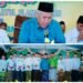 Ribuan Warga NU Wotan Panceng Khidmat Ikuti Lailatul Ijtima’ Bareng KH Marzuki Mustamar