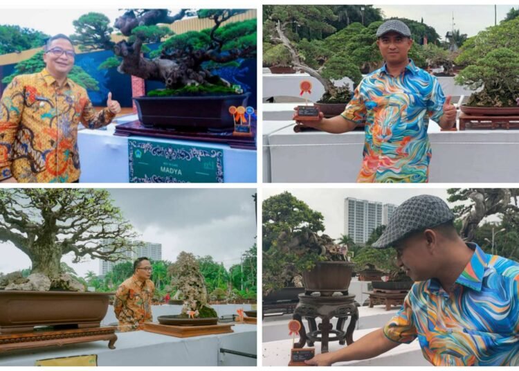 Plt. Bupati Gresik dr. H. Asluchul Alif Resmi Buka Pameran Bonsai Kelas Bintang Berskala Nasional Bertajuk “Giri Kedaton Bonsai 2025”