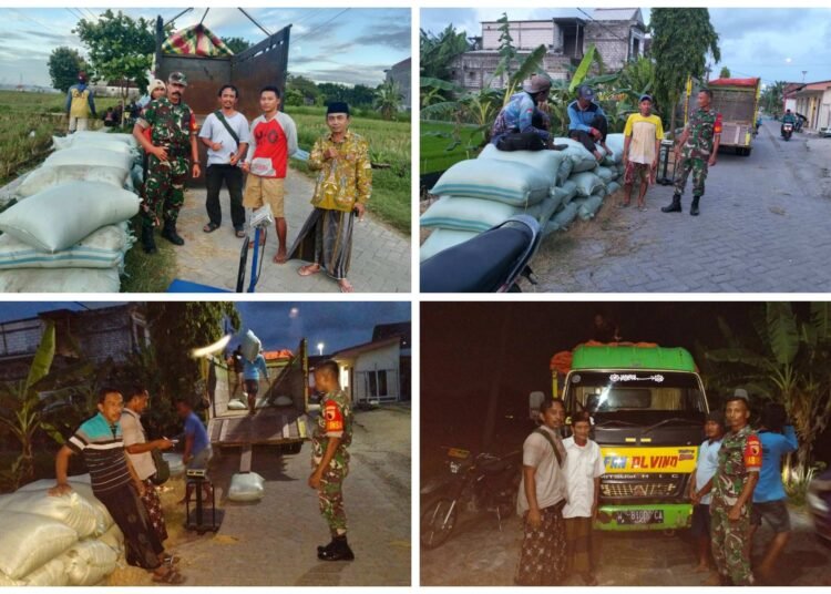 Pemdes Sidokumpul Bungah Apresiasi Peran Babinsa Dampingi Penyerapan Gabah Bikin Petani Sumringah