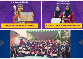 Alhamdulillah, Siswa MAN 1 Gresik Borong Juara di Ajang Bergengsi PORSENI Tingkat MA se-Kabupaten Gresik 2025