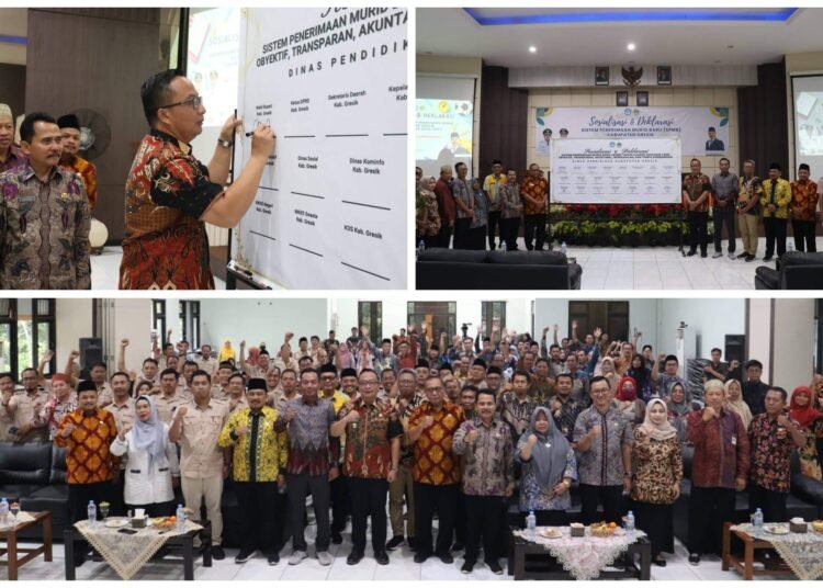 Tegas !! Pemkab Gresik Komitmen Tolak Suap, Gratifikasi, dan Pungli dalam Penerimaan Murid Baru