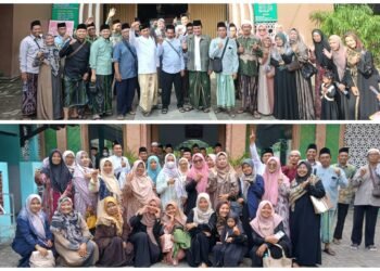 Bersama Gus Aqib DPRD Gresik, LP Ma’arif Dukun Gelar Ziarah Muassis NU di Jombang