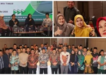 Perkuat Sinergi Lintas Sektor, Kemenag RI Gelar Koordinasi Percepatan Sertifikasi Tanah Wakaf di Jawa Timur