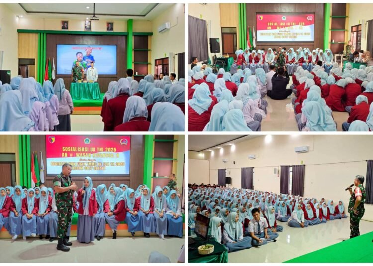 Dandim 0817/Gresik Gembleng Wawasan Kebangsaan Ratusan Siswa MAN 2 Gresik di Momen Hari Kebangkitan Nasional