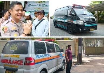 Kapolres Gresik Siapkan Mobil Ambulance Gratis Siaga 24 Jam, Cukup Hubungi Cak Roma 081188002006