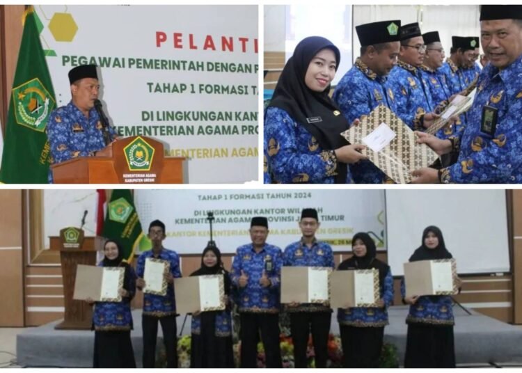 Pelantikan PPPK Tahap 1 Tahun 2024 di Kemenag Gresik: Momentum Penguatan ASN Profesional dan Berintegritas