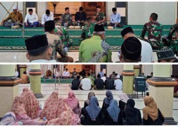 Tak Hanya Bangun Fisik, TMMD ke-124 Kodim 0817/Gresik juga Gelar Ceramah Agama Tingkatkan Keimanan dan Ketakwaan Warga