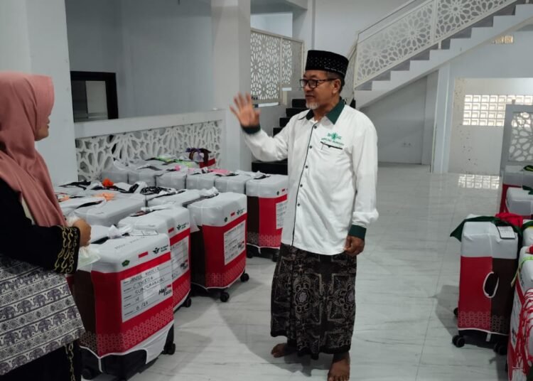 Jamaah Haji Gresik Belum Berangkat, Kopernya Sudah Dikumpulkan Lebih Dulu di Asrama Haji Surabaya