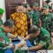 Pemeriksaan Kesehatan dan Sunatan Massal Gratis Warnai TMMD ke-124 Kodim 0817/Gresik