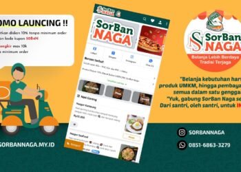 SorBan Naga Resmi Diluncurkan di Pacet: UMKM Bisa Jualan Online Gratis, Produk dari Santri untuk Negeri