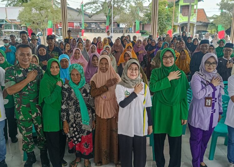 TMMD ke-124 Kodim 0817/Gresik Gandeng RSUD Dr. Soetomo Gelar Penyuluhan Kesehatan di Desa Banter Benjeng