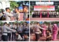 Penuh Haru !! Kapolres Gresik Pimpin Langsung Upacara Korp Raport Kenaikan Pangkat Dua Anggotanya Atas Pengabdian Terbaik Tanpa Cela