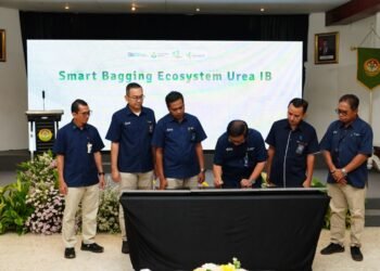 Dirut Petrokimia Gresik Penuh Syukur Luncurkan Smart Bagging Ecosystem Dorong Penyediaan Pupuk Lebih Optimal