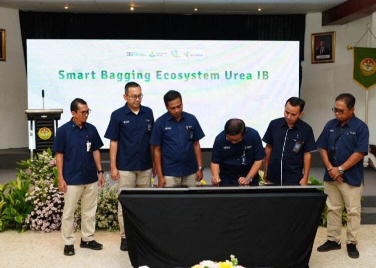 Dirut Petrokimia Gresik Penuh Syukur Luncurkan Smart Bagging Ecosystem Dorong Penyediaan Pupuk Lebih Optimal