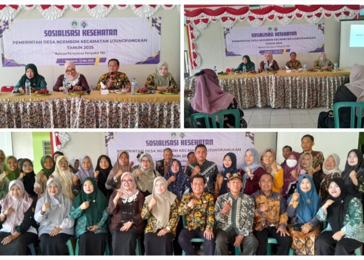 Peduli Kesehatan Masyarakat, dr. Shinta Istri Plt Bupati Gresik Sampaikan Resep Hidup Sehat di Pendopo Balai Desa Ngemboh