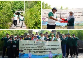 Petrokimia Gresik Tanam 5.300 Bibit Mangrove di Pulau Mengare Sambut Peringatan Hari Lingkungan Hidup Sedunia 2025