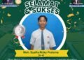 Bersaing dengan 1.047 Peserta, Moh. Syaffa Rizky Pratama MAN 1 Gresik Berhasil Raih Silver Medali di Ajang Olimpiade Biologi Tingkat Nasional