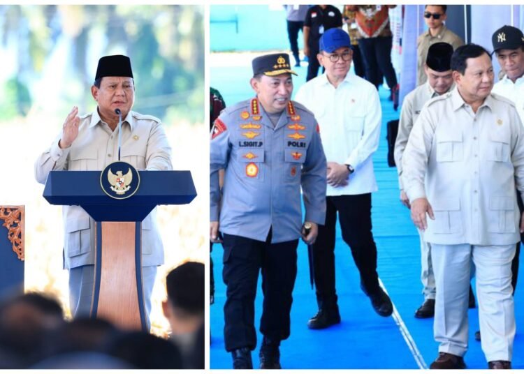 Presiden Prabowo Puji inisiatif Kapolri Jenderal Listyo Sigit Prabowo Wujudkan Kedaulatan Pangan Nasional