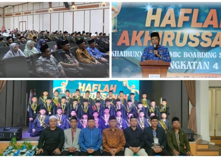 Serupa Bilangan Dzikir, 33 Santri Khairunnas Gresik Diwisuda dalam Suasana Penuh Haru