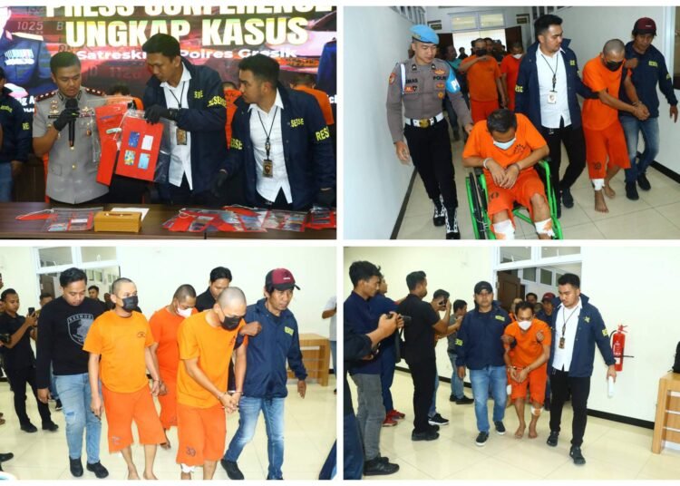 Doorrr !! Polres Gresik Berhasil Lumpuhkan Sindikat Pencurian Modus Ganjal ATM Beraksi di 48 TKP