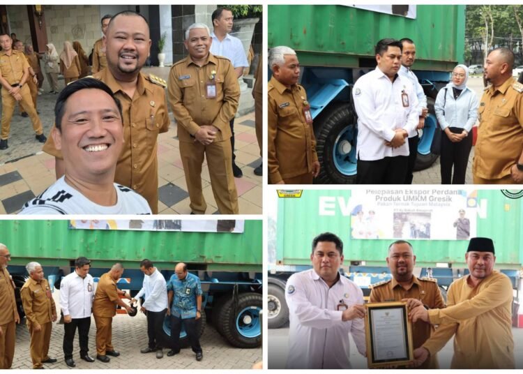 Lepas Ekspor Perdana Pakan Ternak, Bupati Gresik Sebut Kopdes Merah Putih Pangkahkulon Satu-satunya Kopdes se-Indonesia yang Miliki Sertifikat HACCP