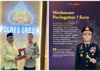 MUI Dukung Penuh Kapolres Gresik Ajak Masyarakat Ciptakan Peringatan 1 Suro Aman, Tertib dan Kondusif