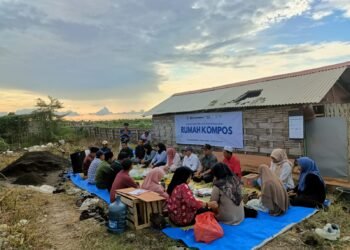 Dibangunkan Freeport Rumah Kompos, Pemdes Manyar Sidomukti Siap Tingkatkan PADes