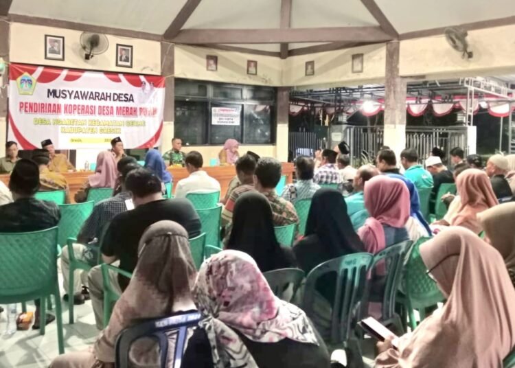 Perkuat Ekonomi Lokal, Koperasi Merah Putih di Desa Ngabetan Cerme Siap Berkibar