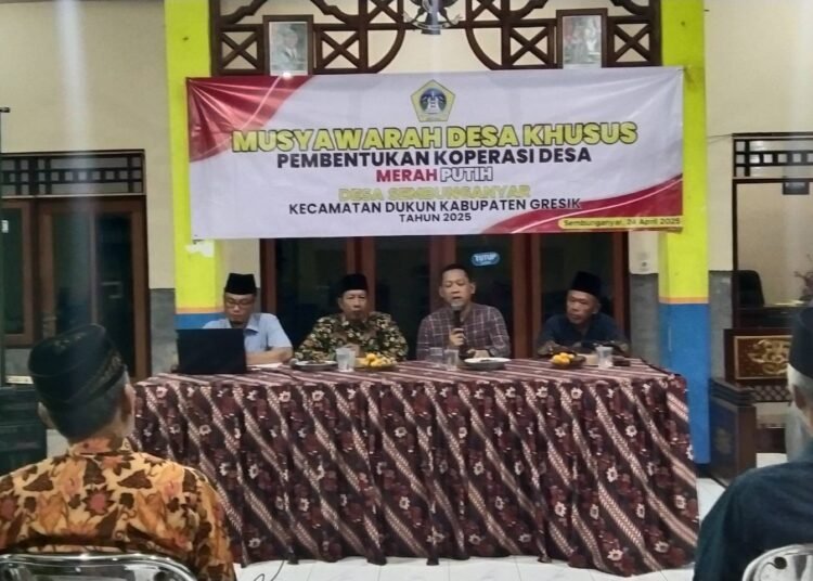 Pemdes Sembunganyar Dukun Sukses Dirikan Koperasi Merah Putih, Kades Khobir: Sokoguru Ekonomi Desa Tingkatkan Kesejahteraan Warga