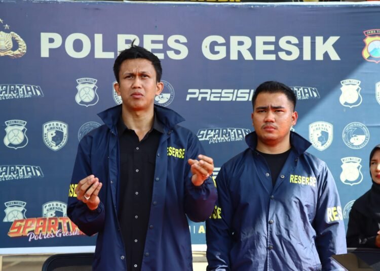 Respon Laporan Warga, Satreskrim Polres Gresik Gerak Cepat Ungkap Komplotan Spesialis Pencurian Bermodus Ganjal ATM
