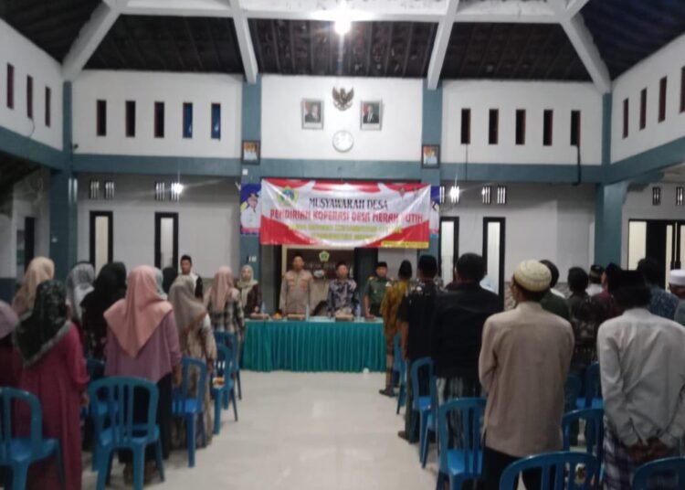 Pemdes Dooro Cerme Resmi Dirikan Koperasi Desa Merah Putih Sukseskan Nawa Karsa Bupati Gresik
