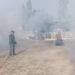 Putus Mata Rantai DBD, Pemdes Dahanrejo Kebomas Lakukan Fogging Sasar Pemukiman dan Fasum