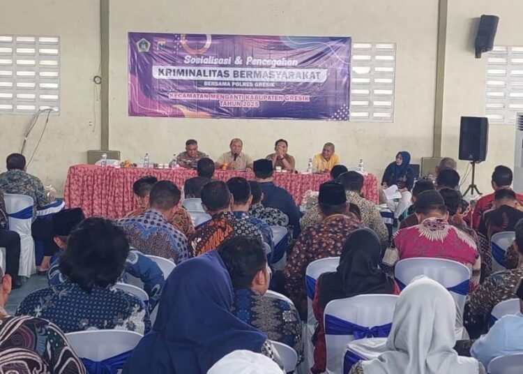 Gandeng TNI/POLRI, PKDI Menganti Gresik Digembleng Pencegahan Korupsi dan Kriminal Bermasyarakat