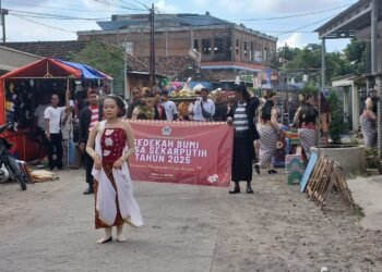 Lestarikan Budaya Warisan Leluhur, Warga Dusun Sekarputih Balongpanggang Gelar Sedekah Bumi
