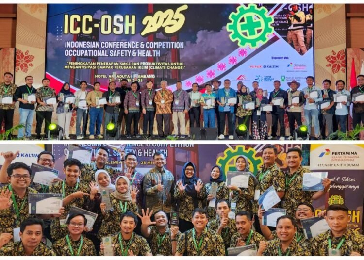 Istimewa !! Inovasi dan Kepedulian K3 Petrokimia Gresik Raih Penghargaan Tertinggi di Ajang Bergengsi ICC-OSH 2025