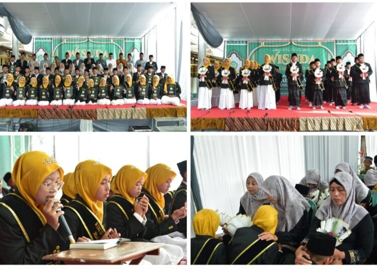 Suasana Haru Berbalut Rasa Syukur Iringi Gelaran Wisuda Program Tahfidzul Qur’an Juz 30 MI Alkarimi Tebuwung